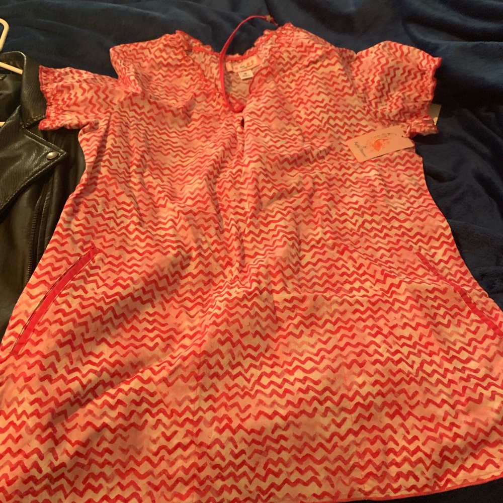 Koi scrub top